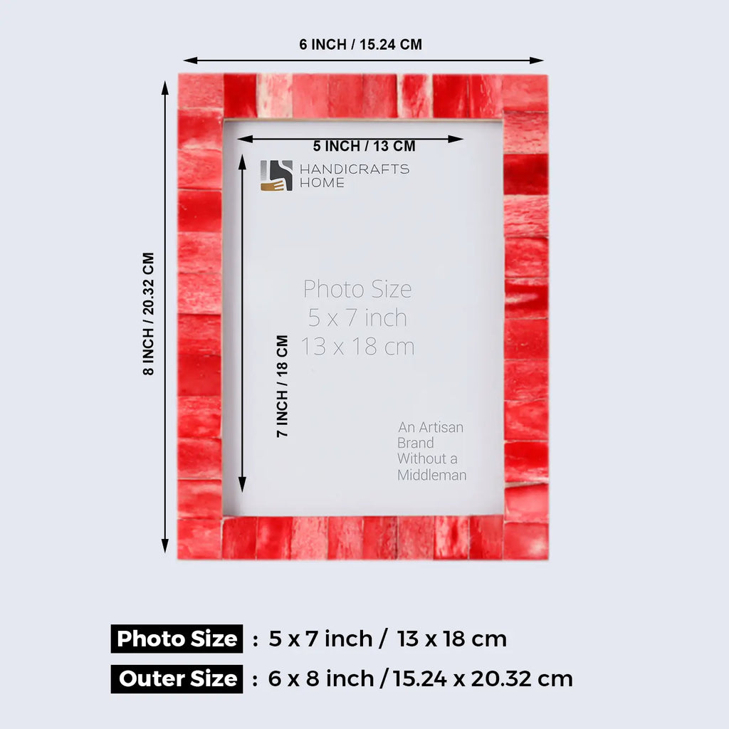 5x7 Picture Frames Combo Pack of 3- Spring Collection